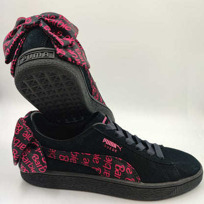 Puma Suede Barbie Negro / Rosa No 23.5