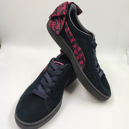 Puma Suede Barbie Negro / Rosa No 23.5