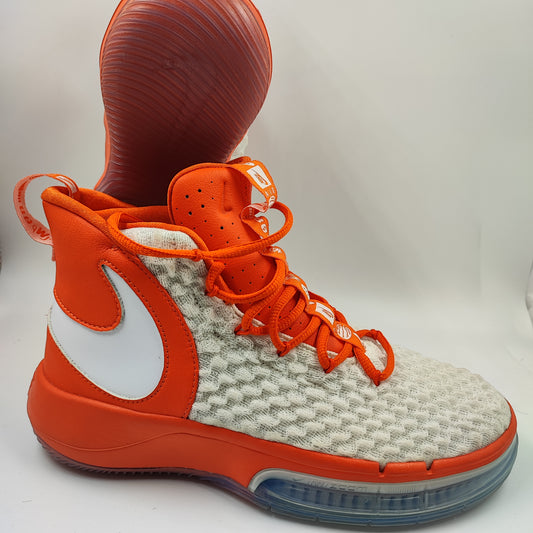 Nike Basketball Flight Air Zoom Blanco / Naranja No 25