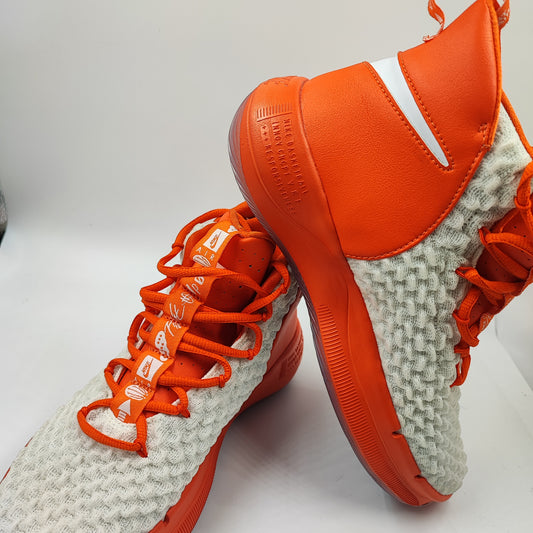 Nike Basketball Flight Air Zoom Blanco / Naranja No 25