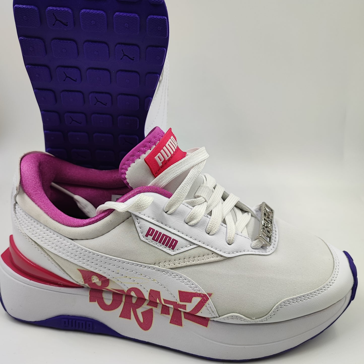 Puma Bratz Rider Future Casual / Running Gris / Rosa No 23