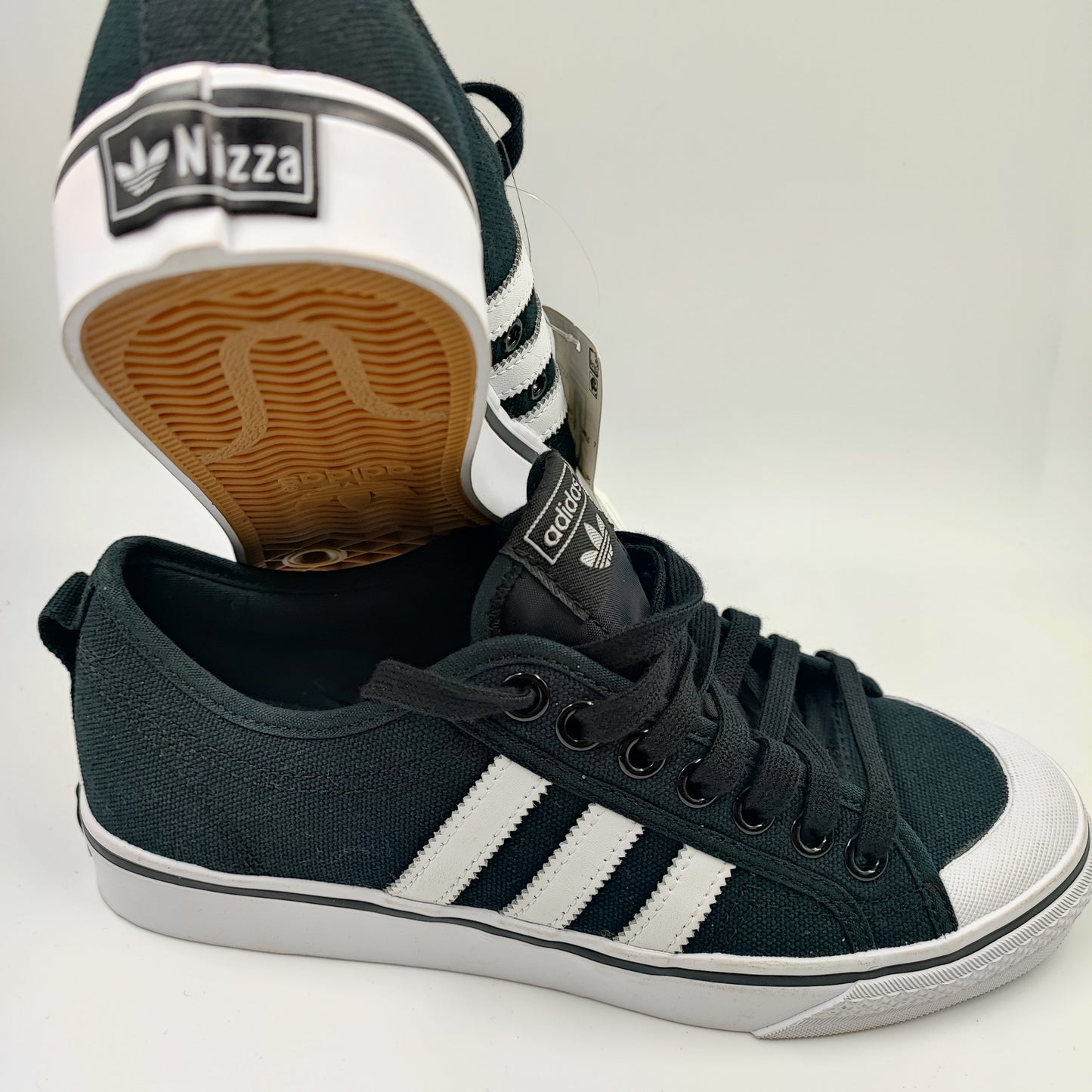 Adidas Nizza Casual Negro / Blanco No 25.5