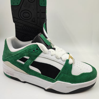 Puma Slipstream Low 1948 Piel Blanco/ Suede Verde No 25.5