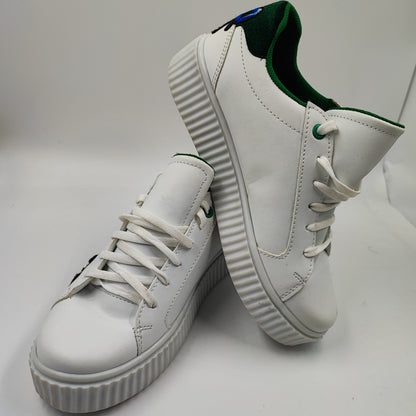 Tenis Dorothy Gainor Blanco / Bordado No 23