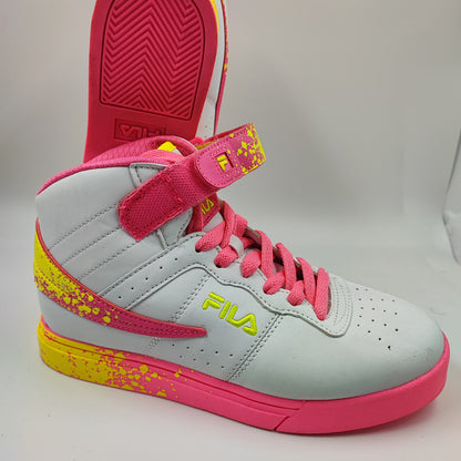 Fila Bota Blanco Neon Rosa / Verde No 23