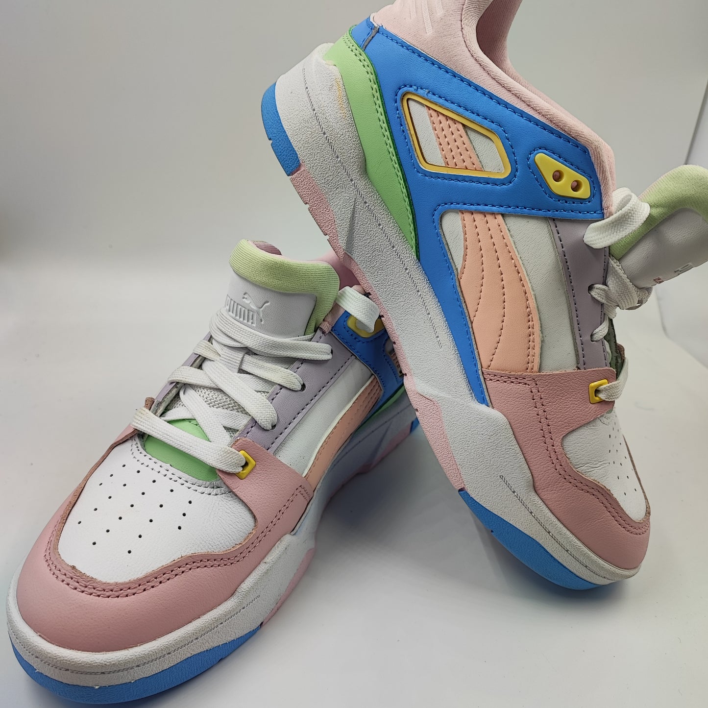 Puma Slipstream Casual  Rosa / Azul No 24.5
