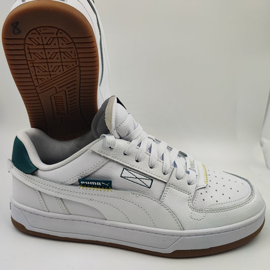 Puma Casual Edicion Especial Piel Blanco / Verde No 26