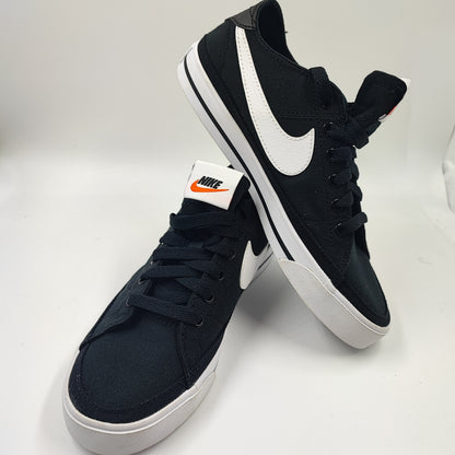 Nike Court Low Tela Negro No 24