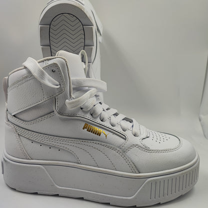 Puma Bota Alta Plataforma Blanco No 23