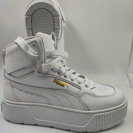 Puma Bota Alta Plataforma Blanco No 23