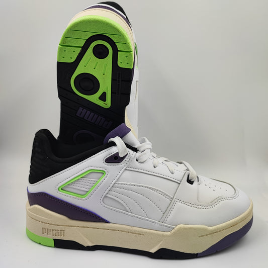 Puma Slipstream Low Blanco / Verde / Morado No 24.5