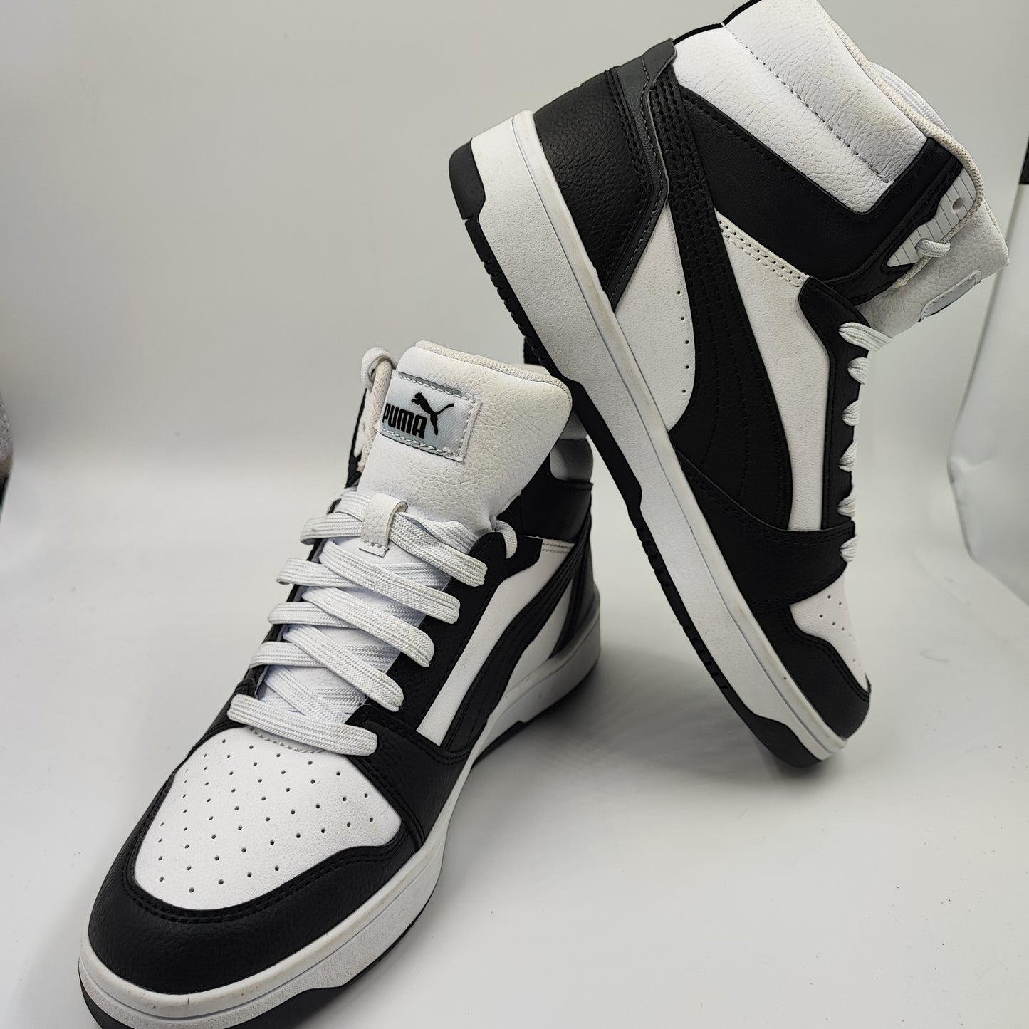 Puma Bota Basketball Retro Blanco / Negro No 23