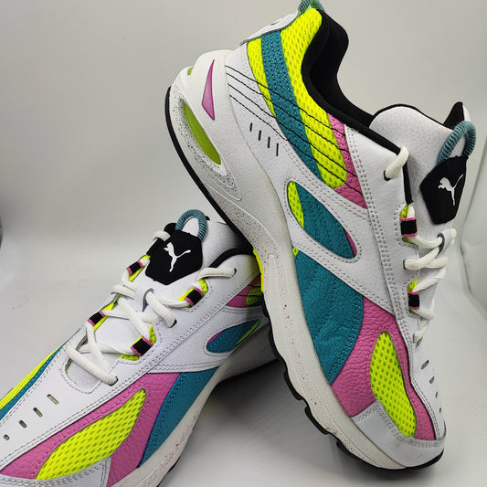 Puma Cell Casual / Training Blanco / Neon No 28.5