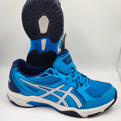 Asics Gel - Rocket Tenis/ Squash / Fronton Azul / Blanco No 27
