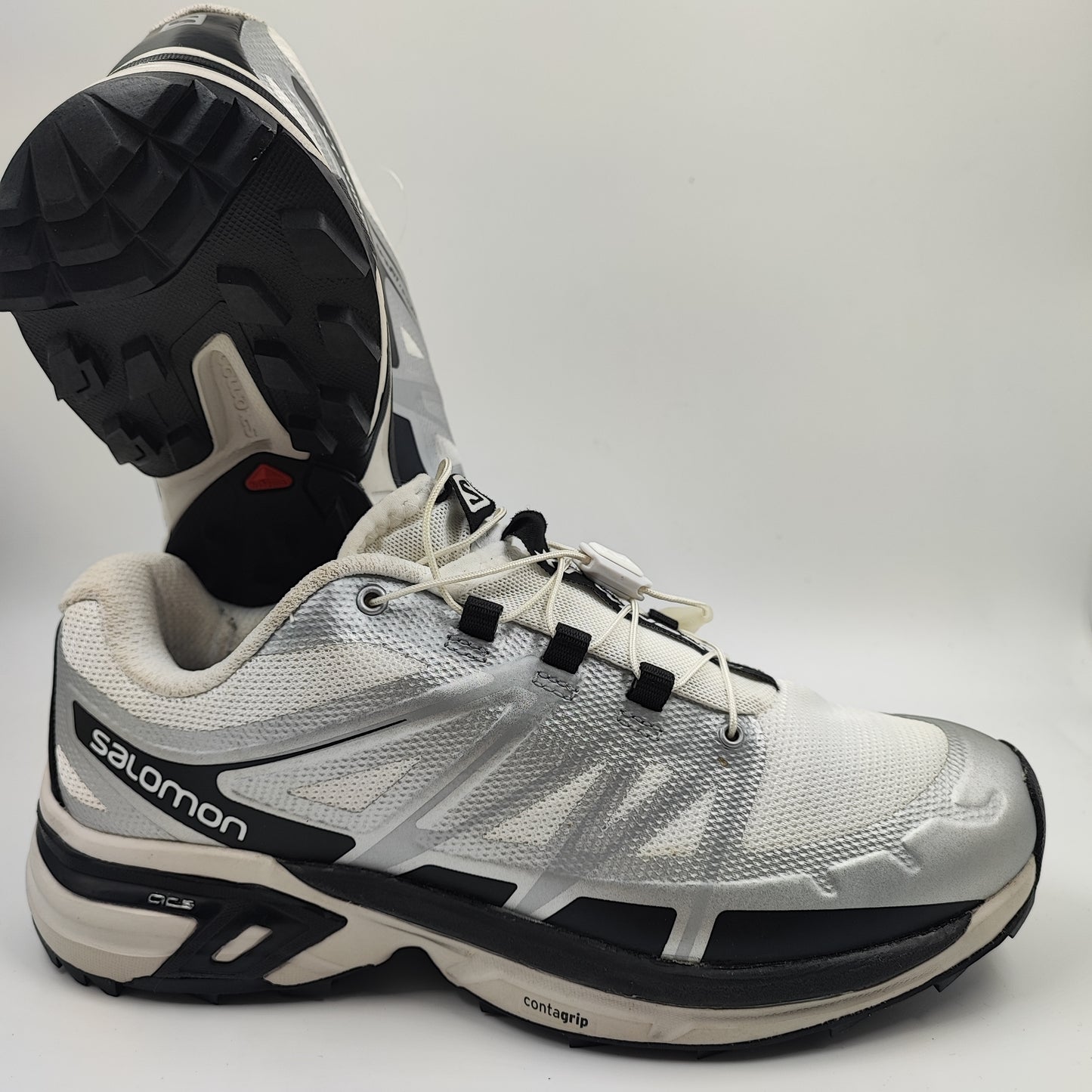 Salomon XT Wings 2 Trail Running Plata / Negro No 24
