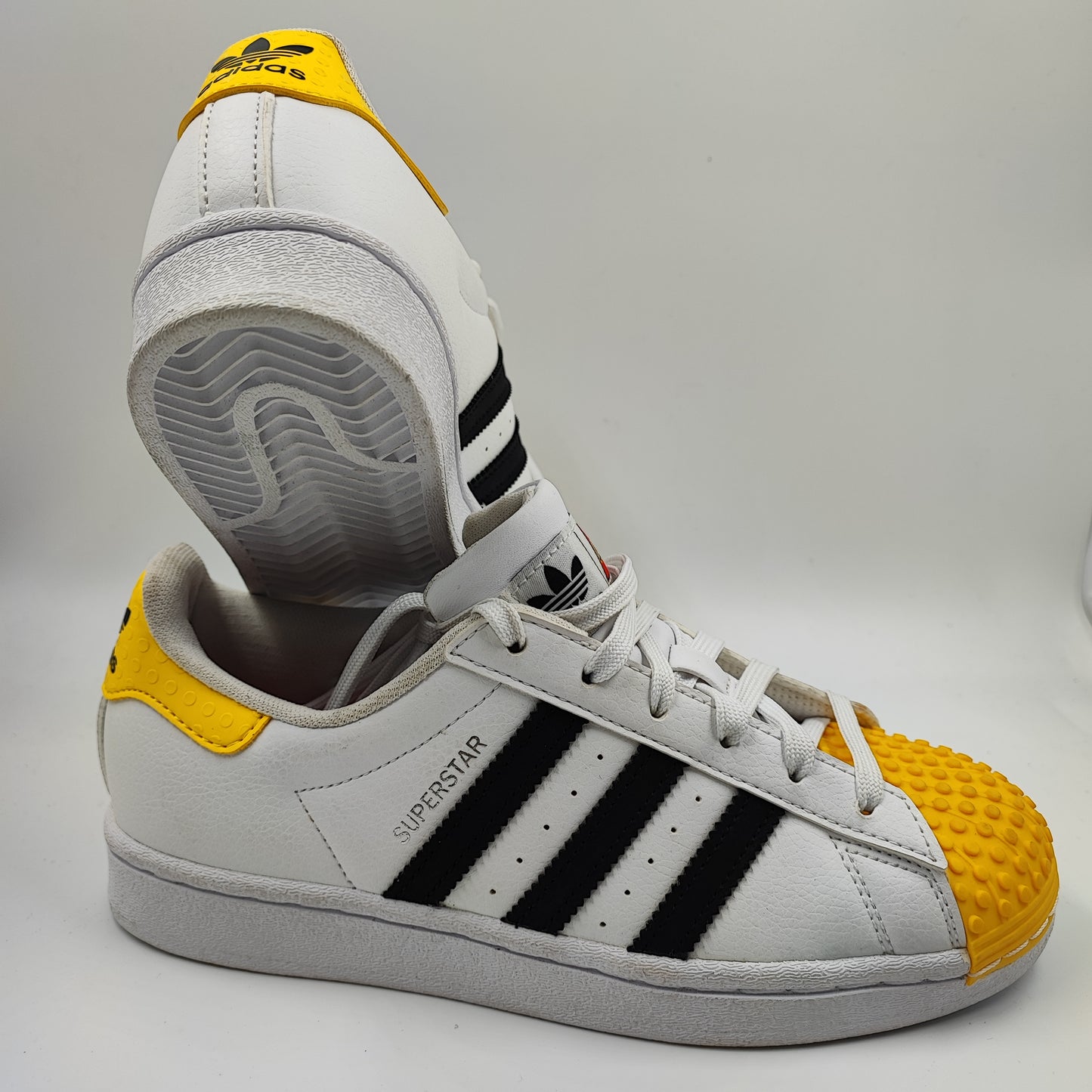 Adidas All Star Lego Concha Blanco / Amarillo No 23.5