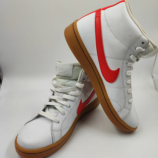 Nike Bota Alta Casual Retro Blanco/ Rojo No 24