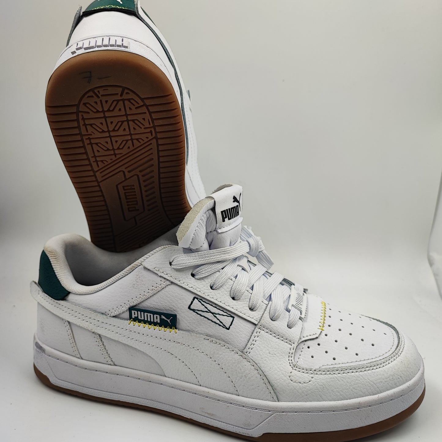 Puma Casual Suela liga Blanco / Verde No 25.5