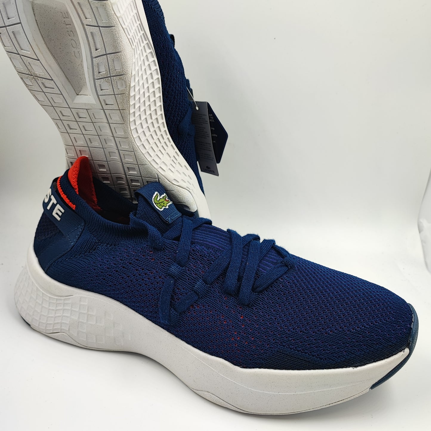 Lacoste Tela Comfort Azul / Blanco No 27.5