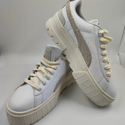 Puma Mayze Plataforma Blanco / Suede No 25
