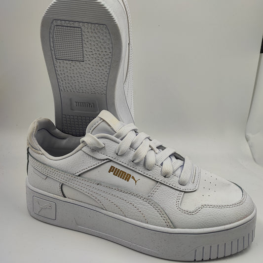 Puma Carina Media Plataforma Casual Blanco No 23