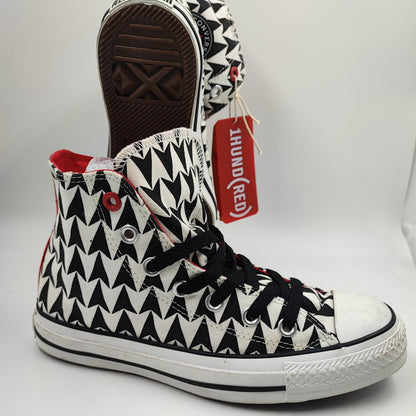 Converse Bota Edicion Especial By The Edge U2 Negro / Blanco No 24