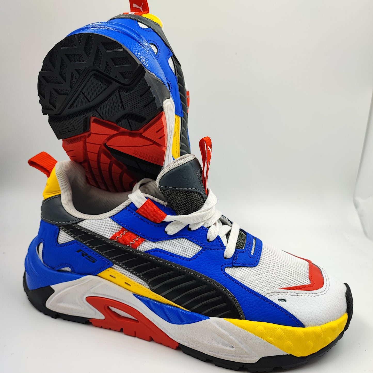 Puma Rs Blanco / Azul / Amarillo No 23.5