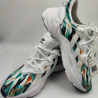 Adidas Ozweego Blanco Piel / Floral Verde No 27.5