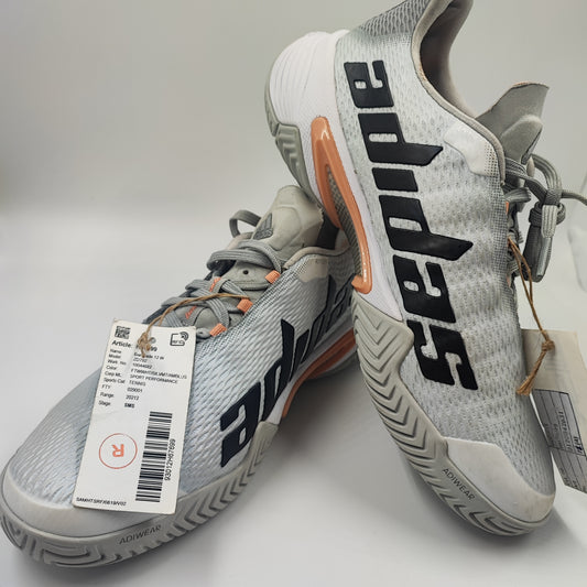 Adidas Barricade Tenis / Squash / Frontenis Gris No 24