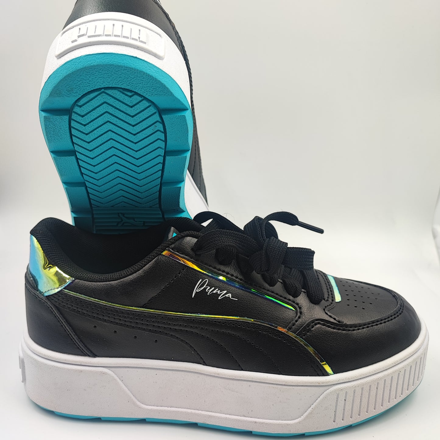 Puma Casual Mayze Negro / Holografico No 23.5