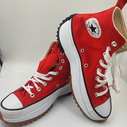 Converse Bota Plataforma Casual Rojo / Blanco No 25.5