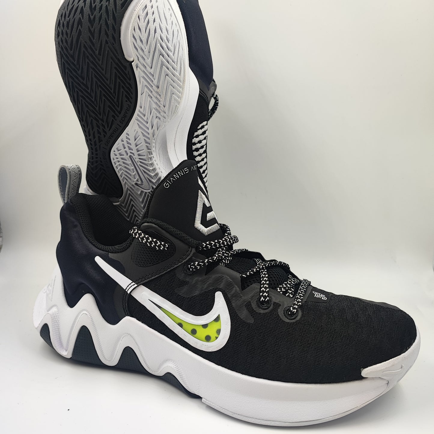 Nike Giannis Antetokoumpo Basketball Negro / Verde No 27