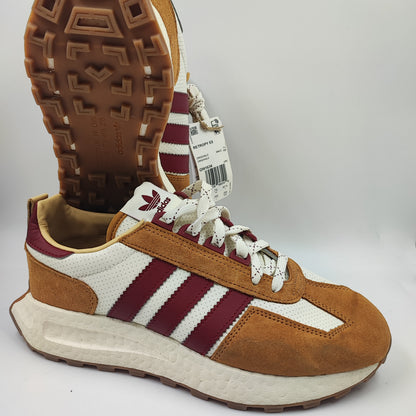 Adidas Retropy Casual / Running Boost Cafe / Vino / Blanco No 26