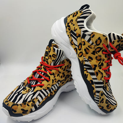 Fila Casual / Training Plataforma Animal Print No 24.5