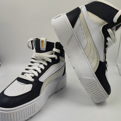 Puma Mayze Bota Alta Casual Negro / Blanco No 22.5