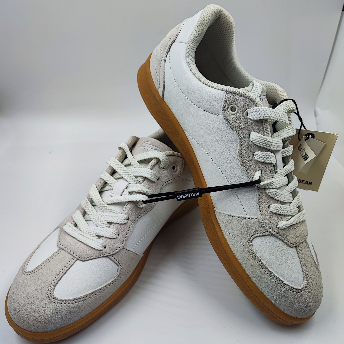 Pull And Bear Stwd Casual Beige / Suela Liga No 26.5