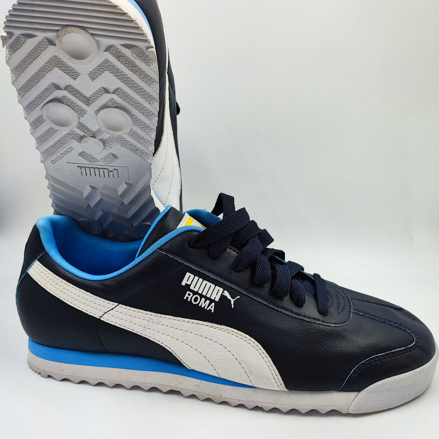 Puma Roma Casual Running Azul Marino / Blanco No 27