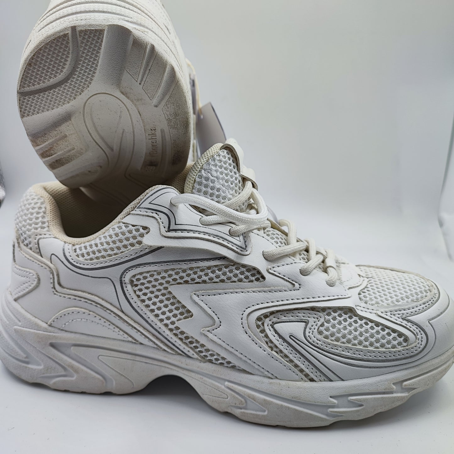 Bershka Casual Sport Training Blanco No 25.5