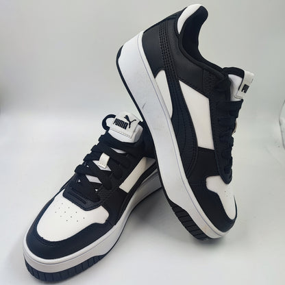 Puma Media Plataforma Casual Negro Blanco No 22