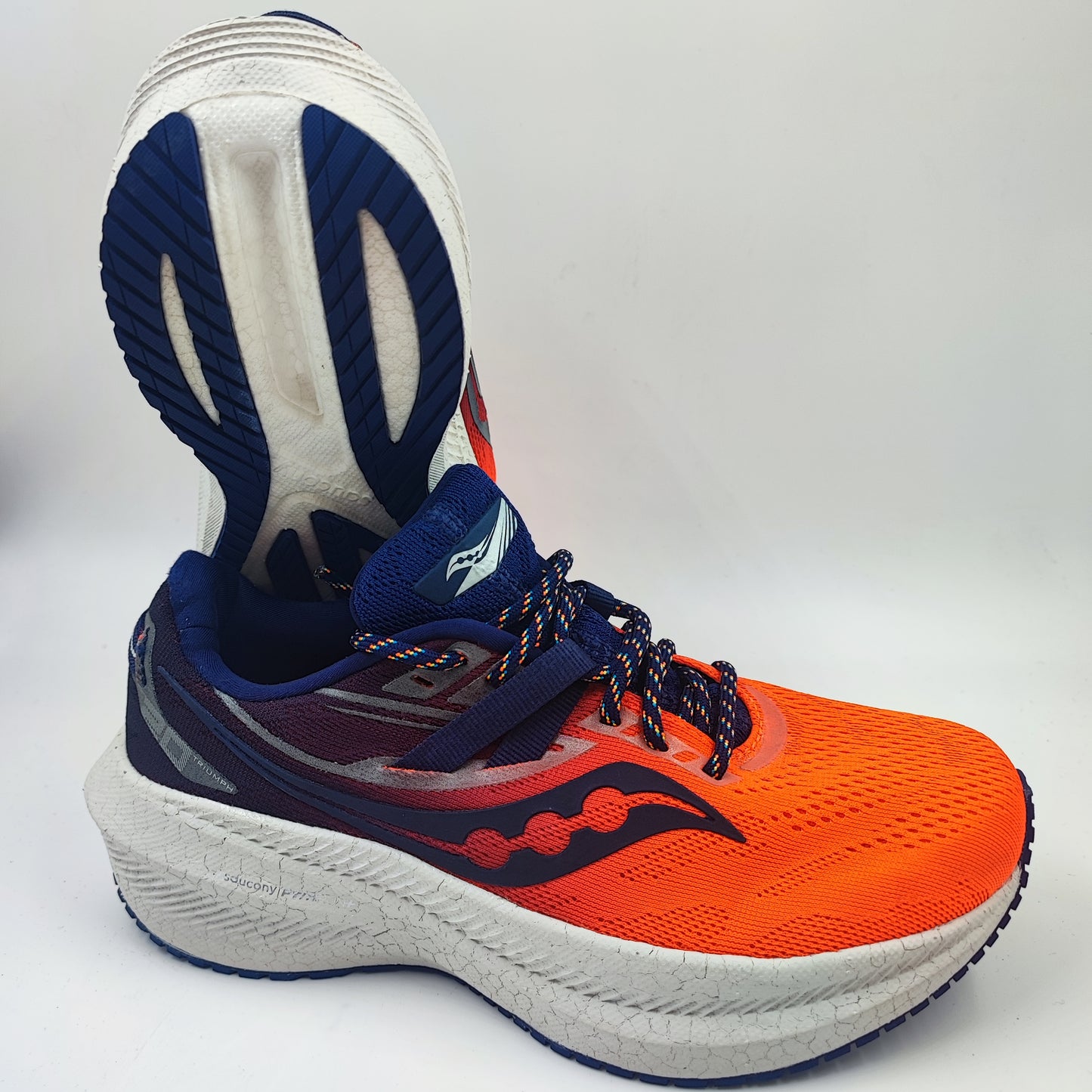 Saucony Triumph 20 Running Pro Naranja / Azul No 22