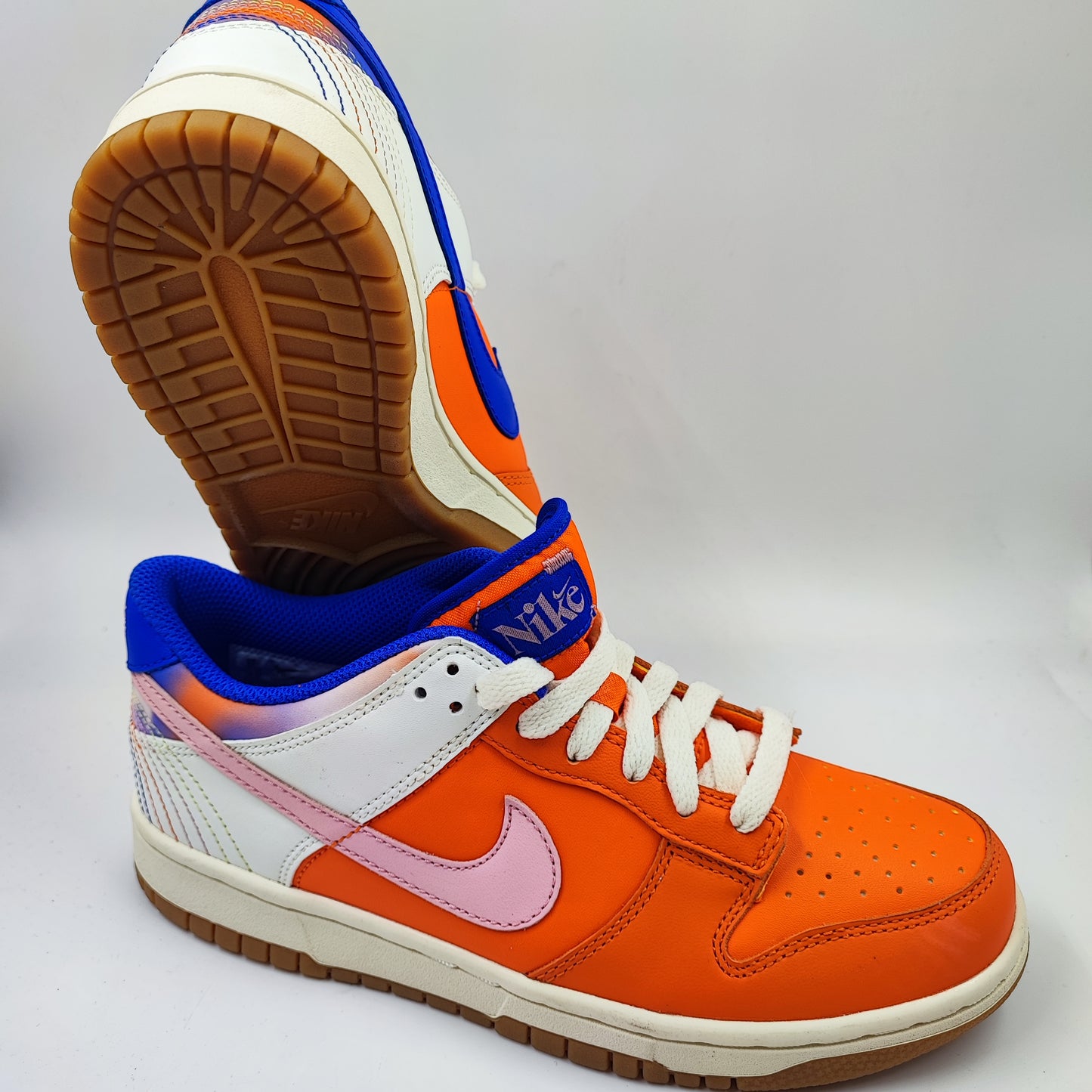 Nike Dunk Low Casual Naranja/ Azul / Blanco No 24