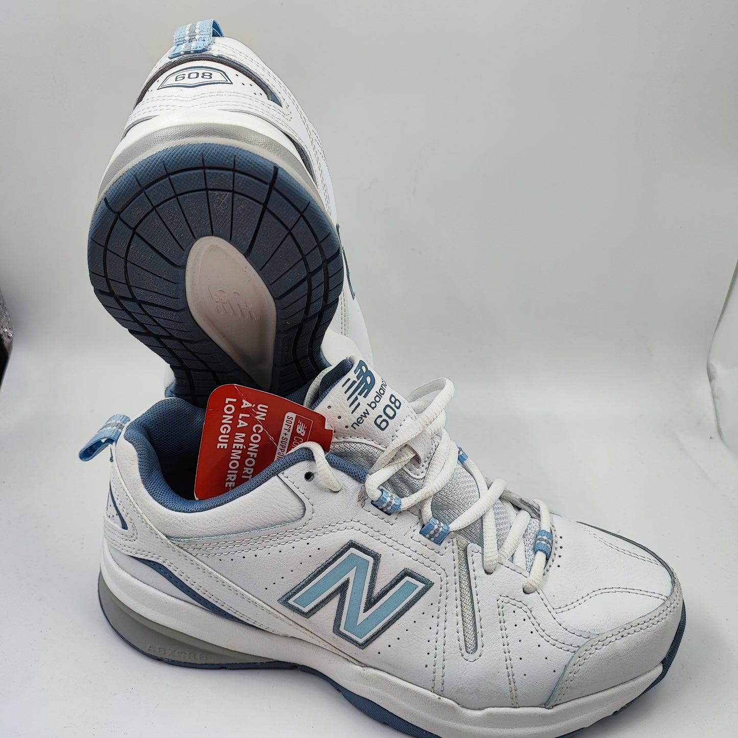 New Balance 608 Casual Sport Blanco / Azul Claro