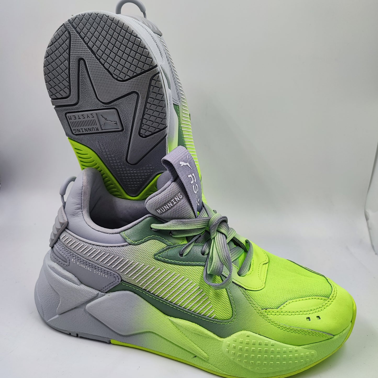 Puma RSx Running Casual Verde / Gris No 24