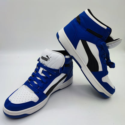 Puma Bota Casual Blanco / Negro / Azul No 26.5