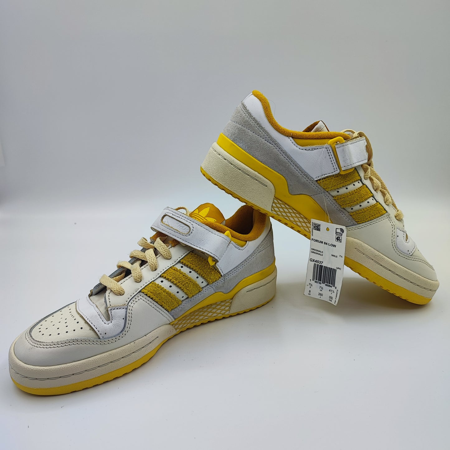 Adidas Forum 84 Low Piel Amarillo / Blanco No 26