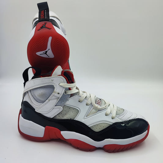 Michael Jordan XIV Basketball Blanco / Rojo / Charol Negro No 27.5