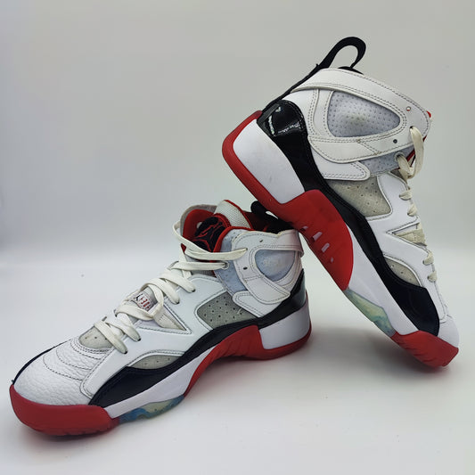 Michael Jordan XIV Basketball Blanco / Rojo / Charol Negro No 27.5