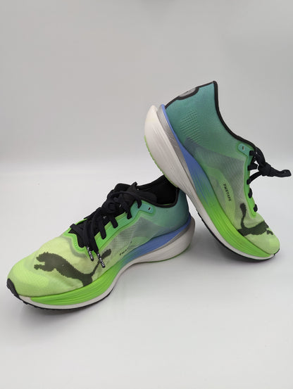 Puma Pwr Tape  Nitro Elite Running Pro ( Suela con Fibra de Carbono ) Azul / Verde No 24.5