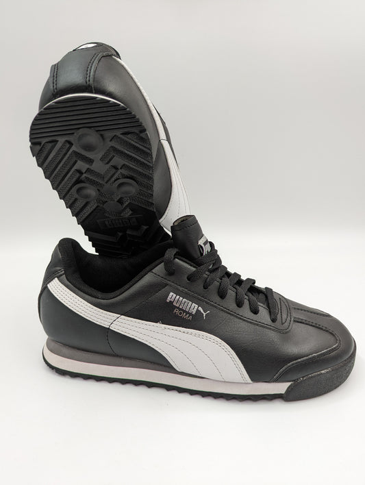 Puma Roma Casual Sport Negro / Blanco No 24