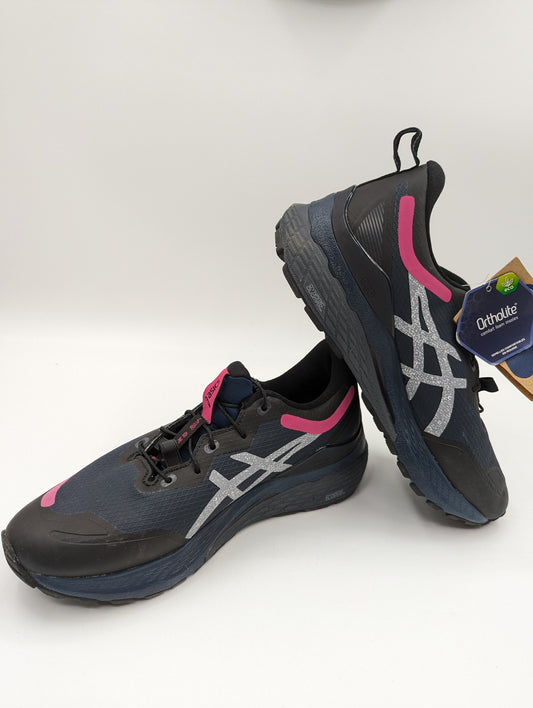 Asics Gel Kayano-28 Running Híbrido Azul Oscuro / Rosa No 24.5